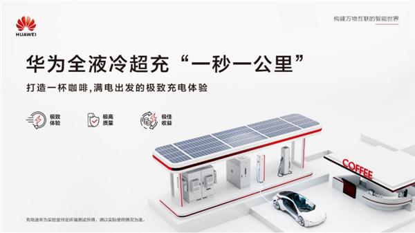 华为：10万个超快充电桩打底“2024超充元年”(图3)