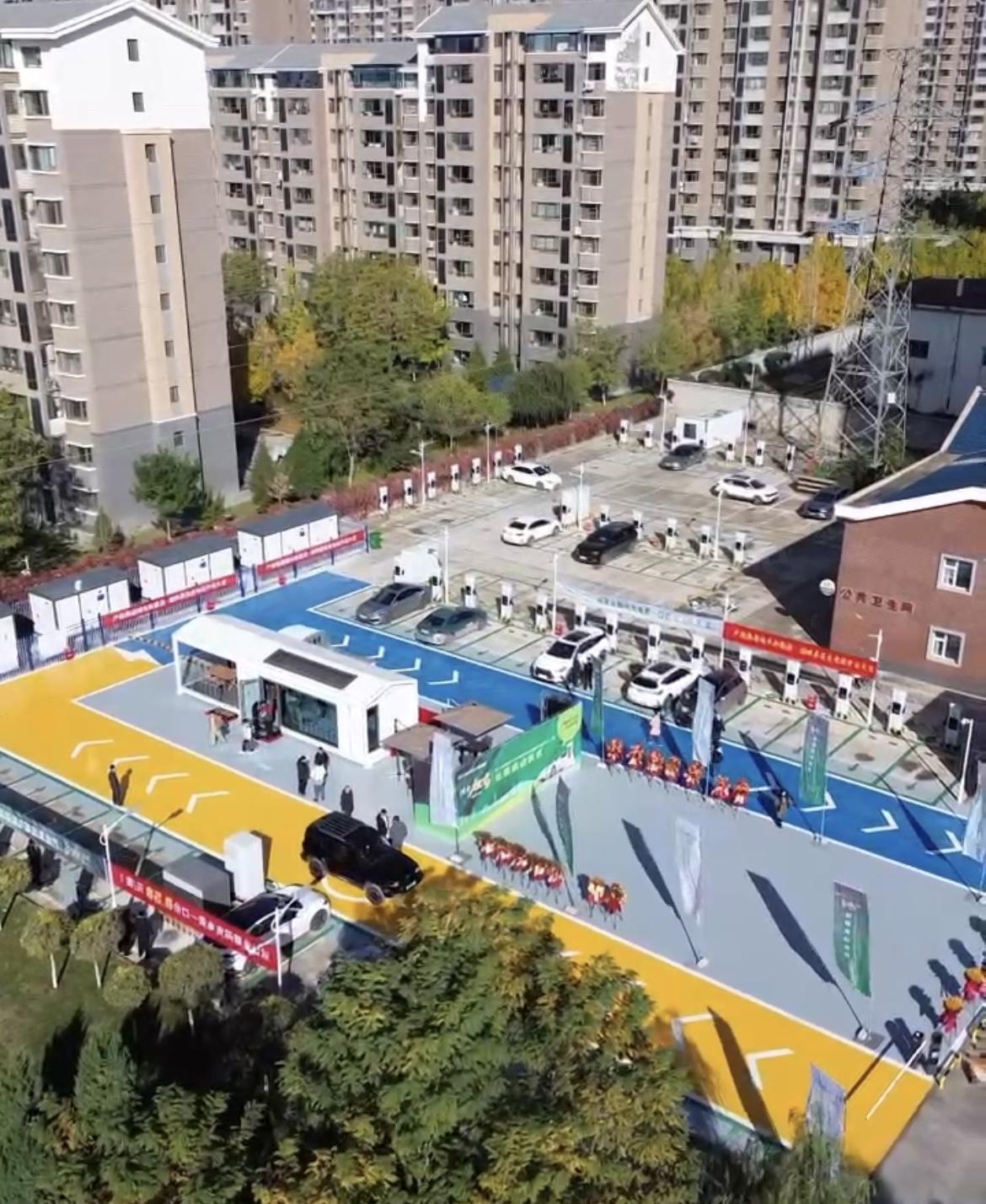 银川市新能源汽车充电桩这一项目已全部建成！