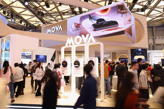 凯发国际首页：MOVA携全系智能家电登陆AWE2025：以科技美学引领智能家电新篇章(图2)