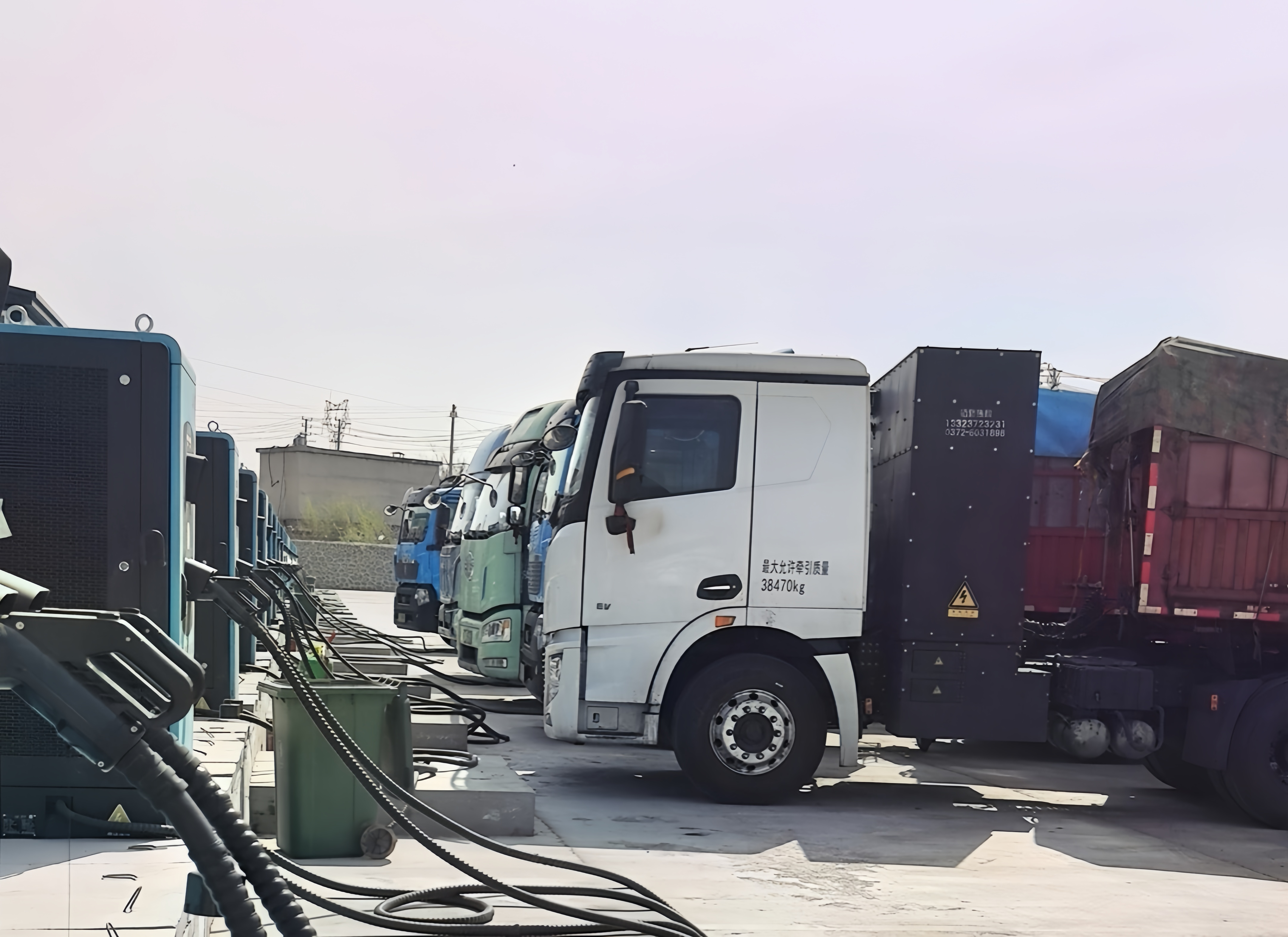 凯发国际首页：国网河南电力创新举措让电动重卡满电上路